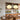 Byron Pendant Light over a kitchen island — trio of linen pendants creating warm rustic ambiance