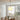 Byron Pendant Light pair over a dining table — two linen pendants symmetrically hung for balanced light