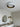 Emma Flush Mount 15.7 inch Black/Gold — 3-light opal glass ceiling fixture for low ceilings