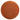 Quinn Ottoman pumpkin variant, scale reference shot alongside a sofa in a contemporary room.