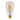 Stylat ST64 LED Bulb illuminated in pendant fixture — warm 2700K Edison glow, dimmable, Archiology
