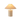 Illuminated Alba linen table lamp showing the woven shade texture