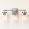 MERIDIAN Bathroom Vanity Light - 3-Light — Splash-Safe Bathroom Mirror Lighting - primary product image on warm neutral background