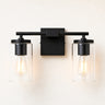MERIDIAN Bathroom Vanity Light - 2-Light — Splash-Safe Bathroom Mirror Lighting - primary product image on warm neutral background