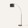 Beverly Black Arched Floor Lamp – Modern Architectural Lighting (71”)