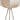 Corey Tripod Floor Lamp full room view — 65.75" tall lamp as bohemian statement piece in living room