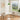 Flare Modern Kitchen Pendant Lighting in green with cord fully extended to maximum adjustable height.