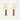Lignis Table Lamp Set of 2 — white with gold metal and natural solid wood base, Archiology