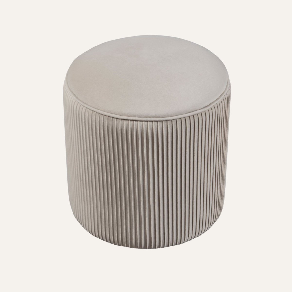 Quinn Ottoman - Taupe