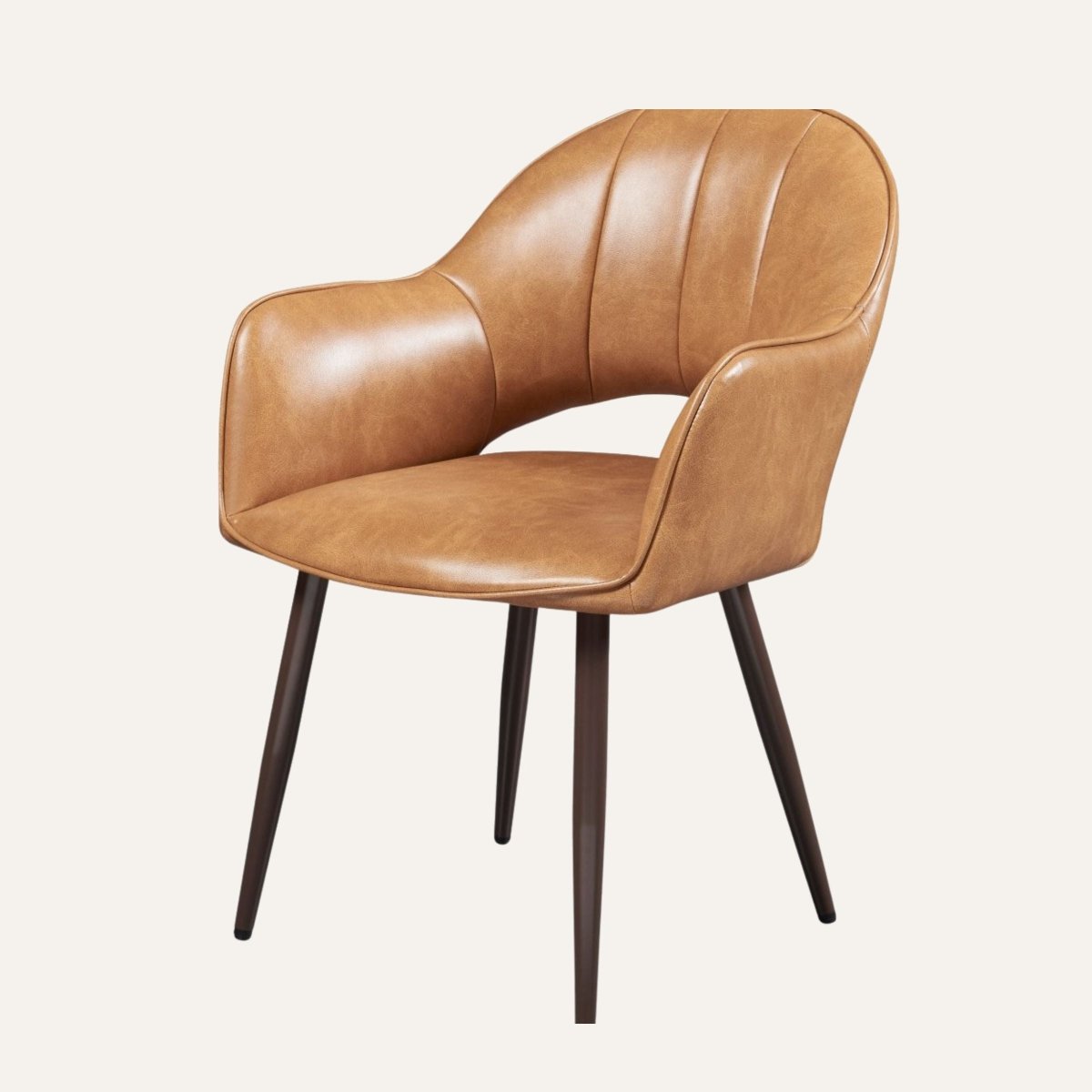 Raz Dining Chair - Saddle Vegan Leather