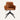 Riley Office Chair in brown faux leather, front view, showcasing ergonomic design in a modern home office.