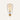 Stylat E26 ST64 LED Filament Bulb Set of 6 — vintage Edison teardrop shape, clear glass, 2700K warm white