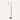 Tipsy Champagne Floor Lamp brass variant — curved sculptural pole with gradient champagne glass shade, Archiology