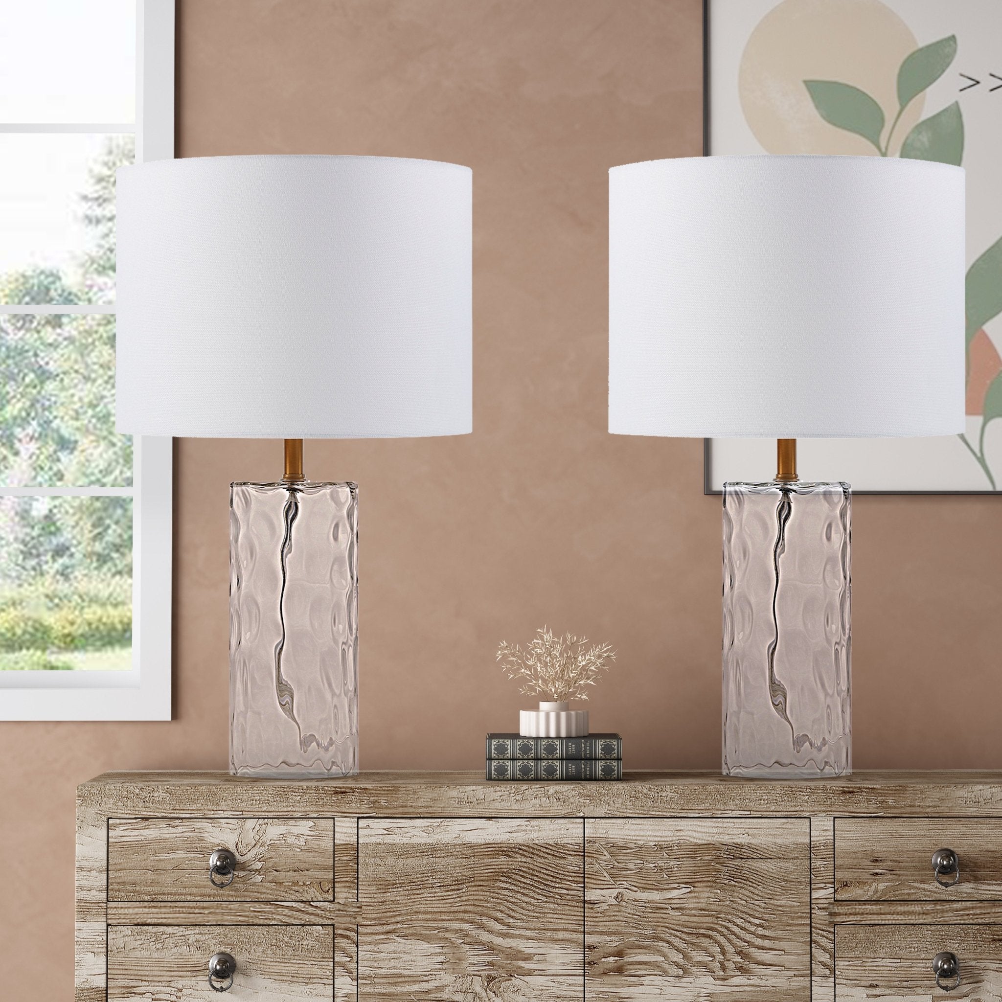 Buy Glass Base Lamp: Elegant Desk & Table Lighting Solution – Archiology