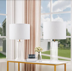 GIRAR GLASS TABLE LAMP (SET OF 2) - Archiology