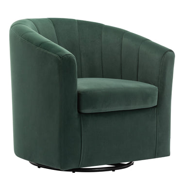 Layla & Lybbert: Light Green & Smoke Blue Accent Chairs with Arms ...